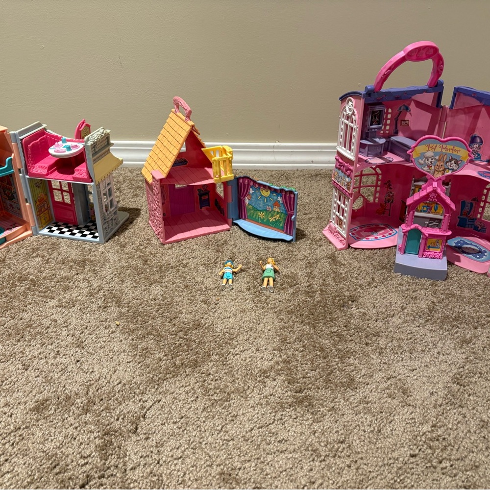 Fisher-Price Sweet Treats Candy Shop & Dance Studio, Cabin Clubhouse, Pet Parlor